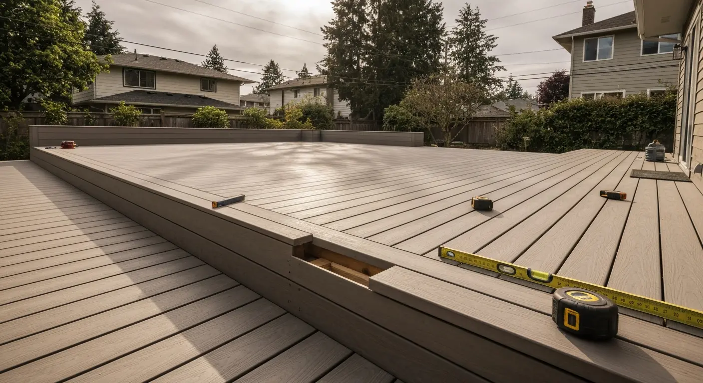 Deck construction project