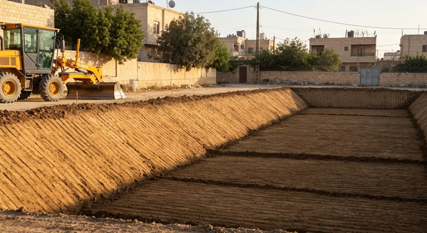 Site excavation work