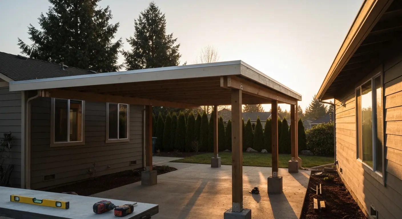 Patio cover installation Corbett