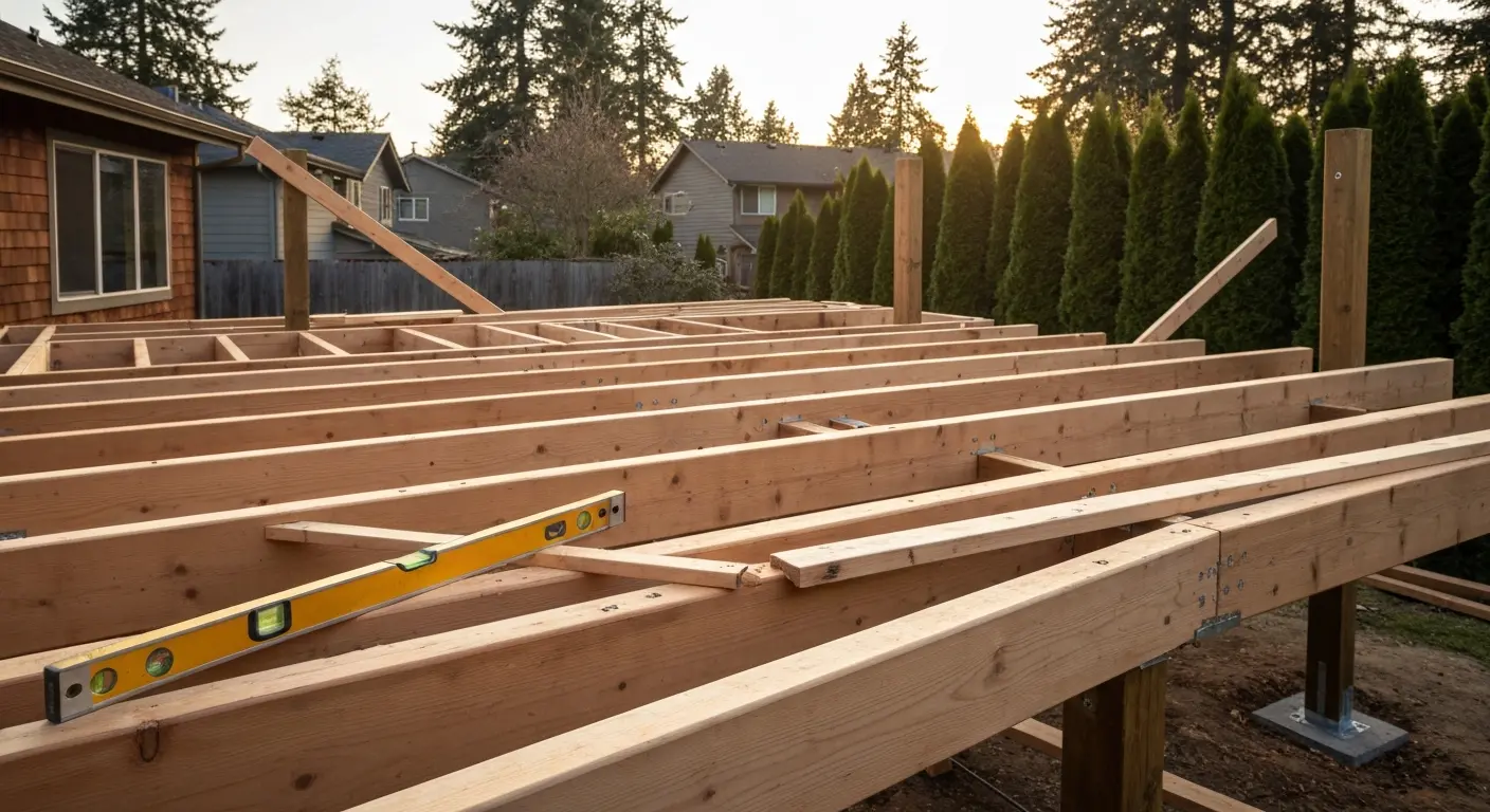 Deck construction Corbett