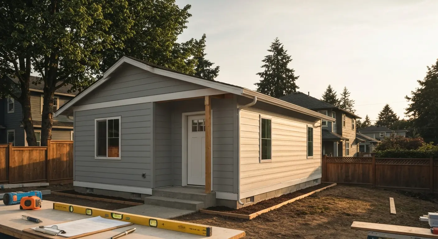 ADU construction project