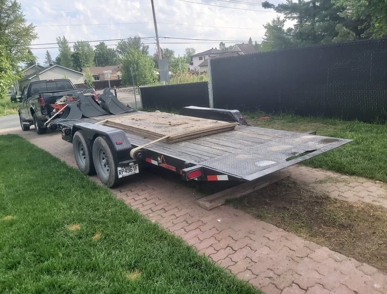 Location remorque 30 pieds industrie Rive-Sud, EBI Chambly