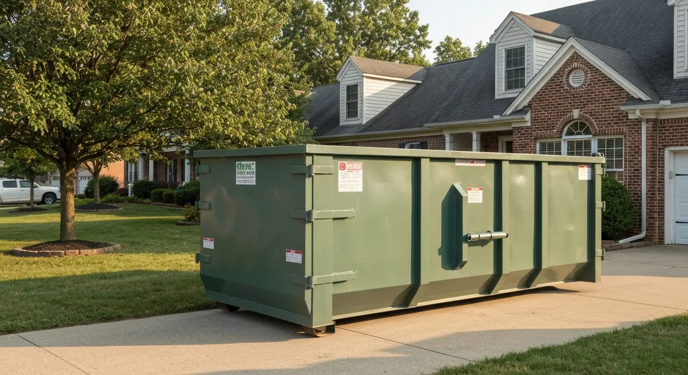 Small residential dumpster rental