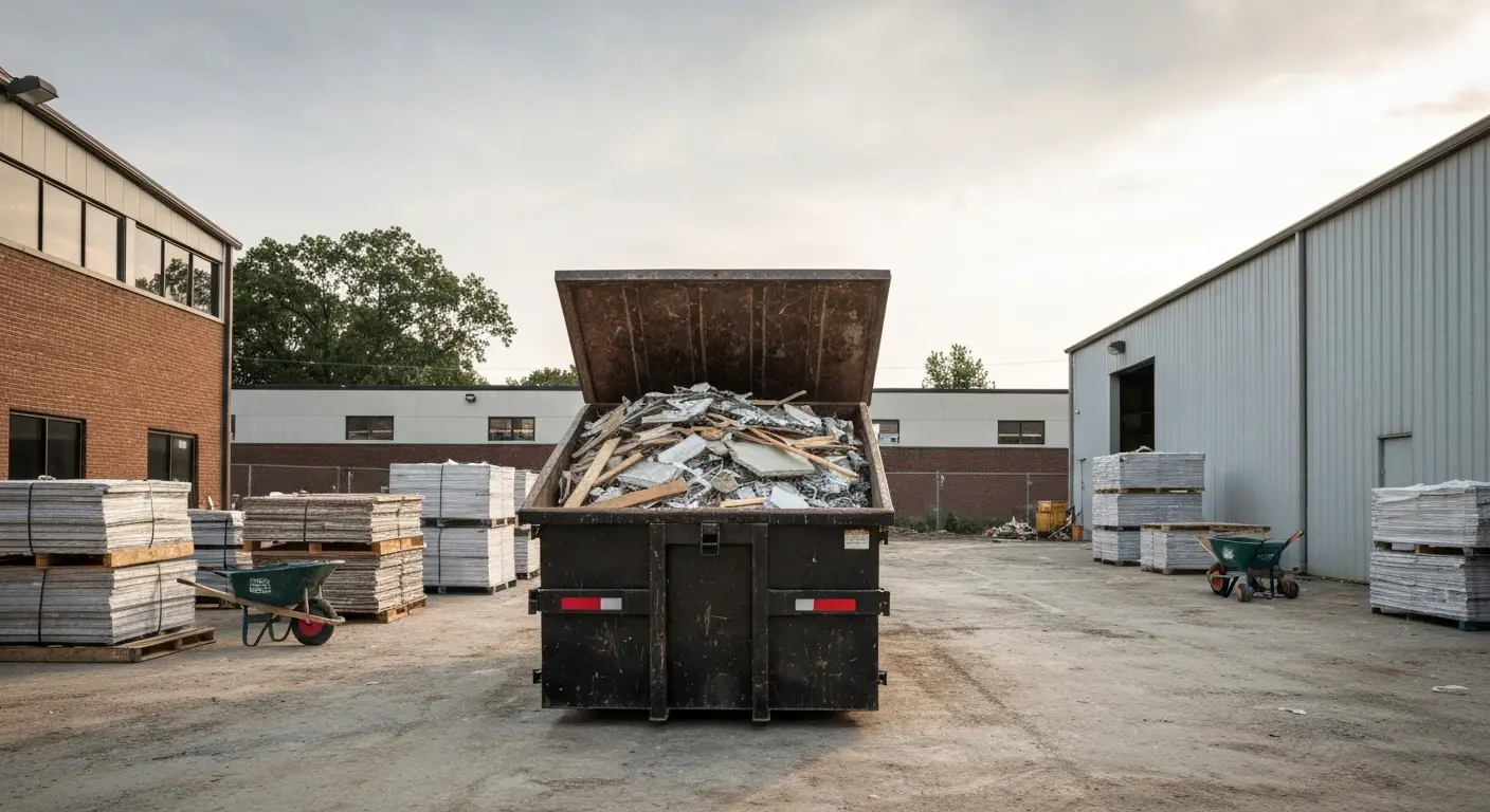 Commercial dumpster rental
