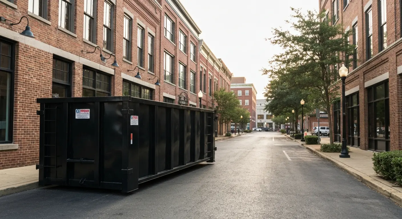 Commercial dumpster rental