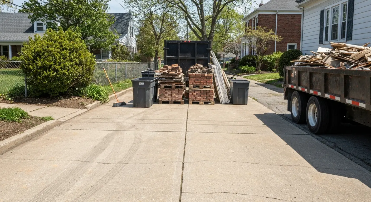 Construction debris removal