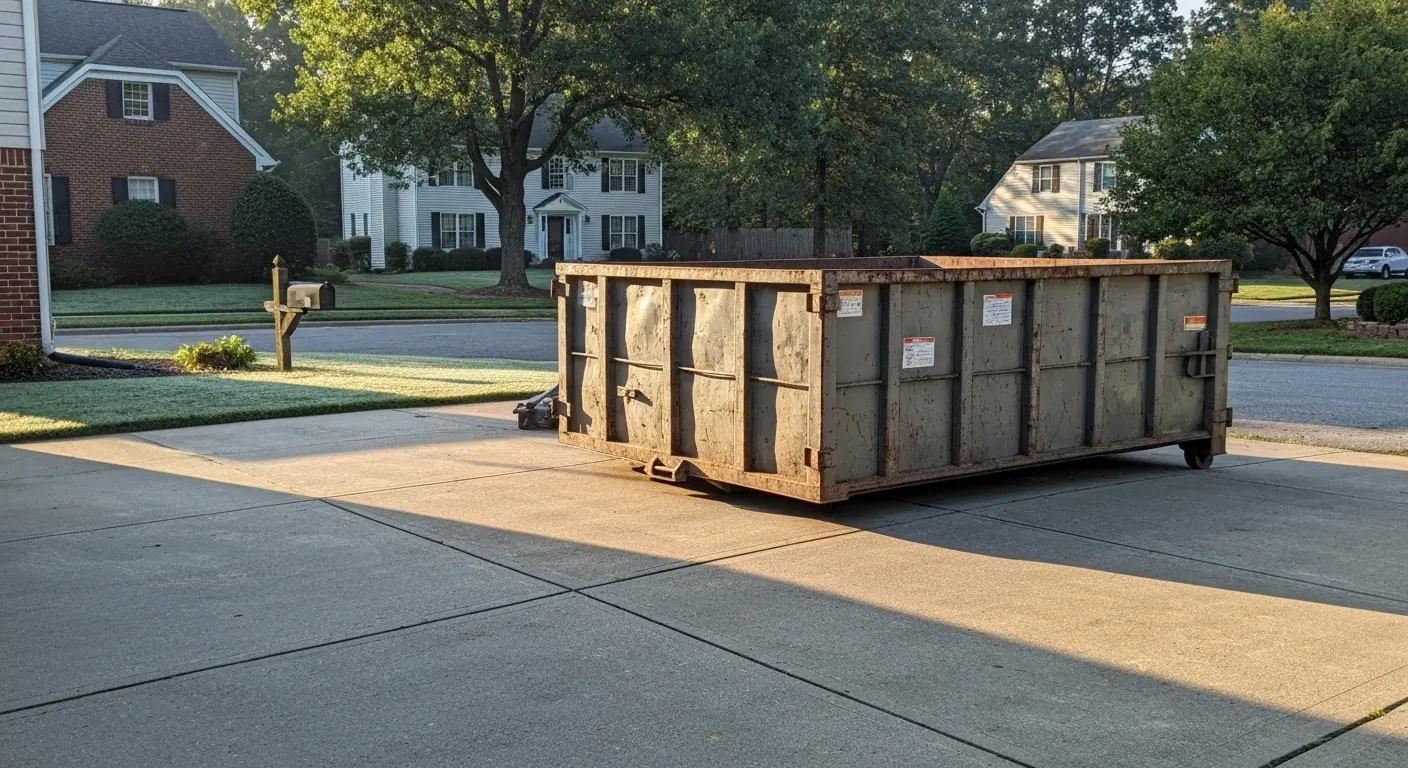Residential dumpster rental