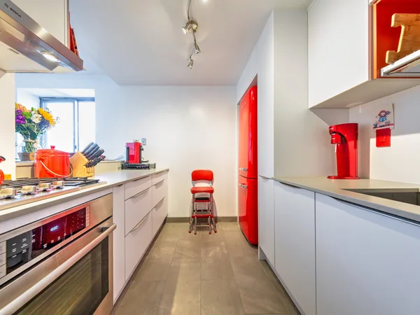 Strivers' Row Galley Kitchen Renovation kitchen by German Kitchen Center