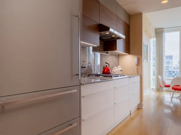 Leicht Kitchen Renovation - Ariel Building kitchen by German Kitchen Center