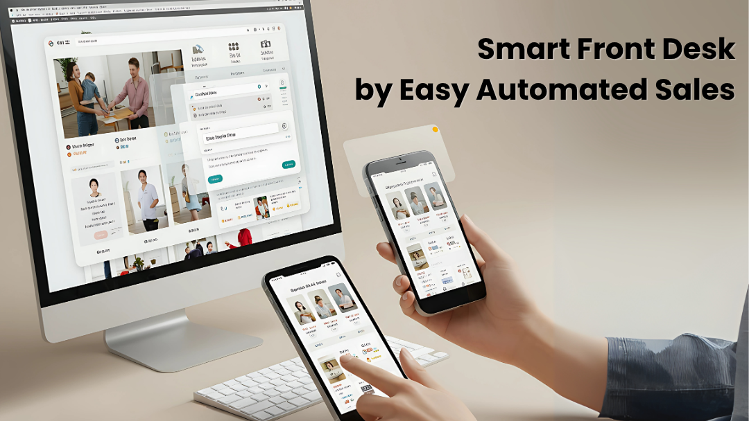 Smart Front Desk with AI Assistant | Easy Automated Sales