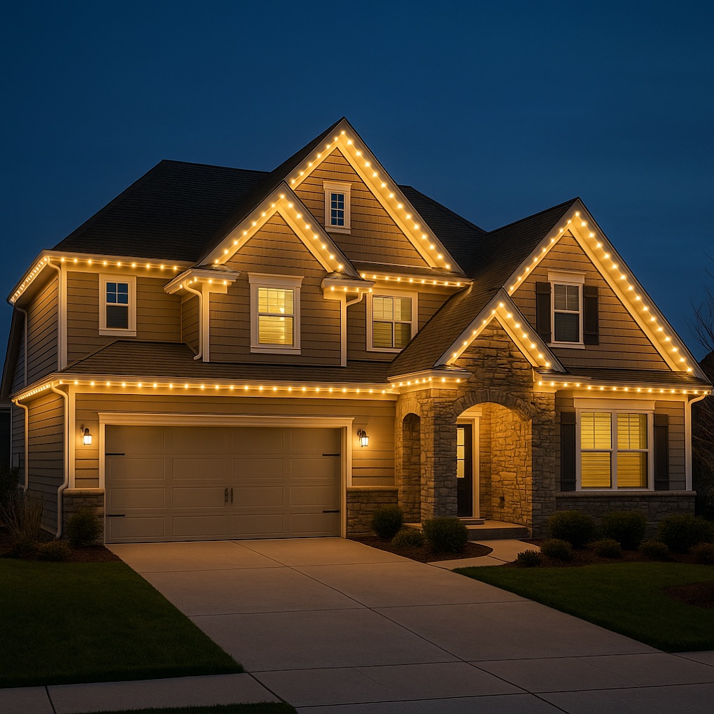 Vineyard Christmas Lights