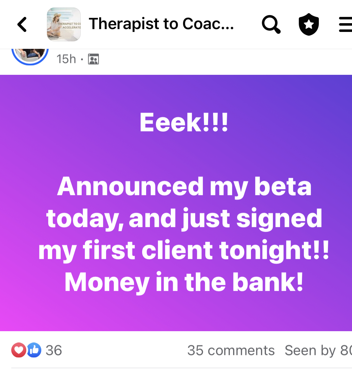 carly hill coaching testimonial