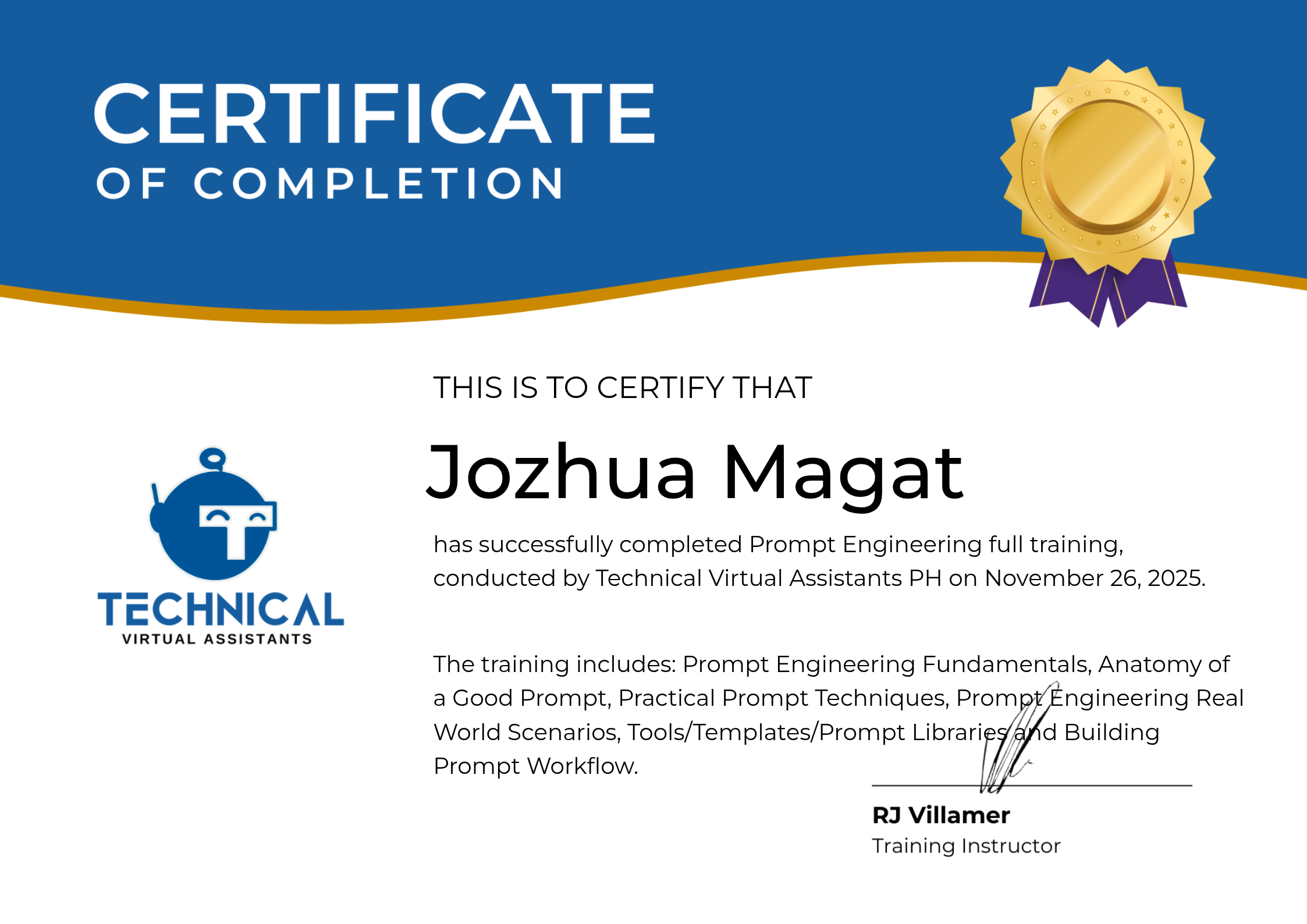 Certificate 6