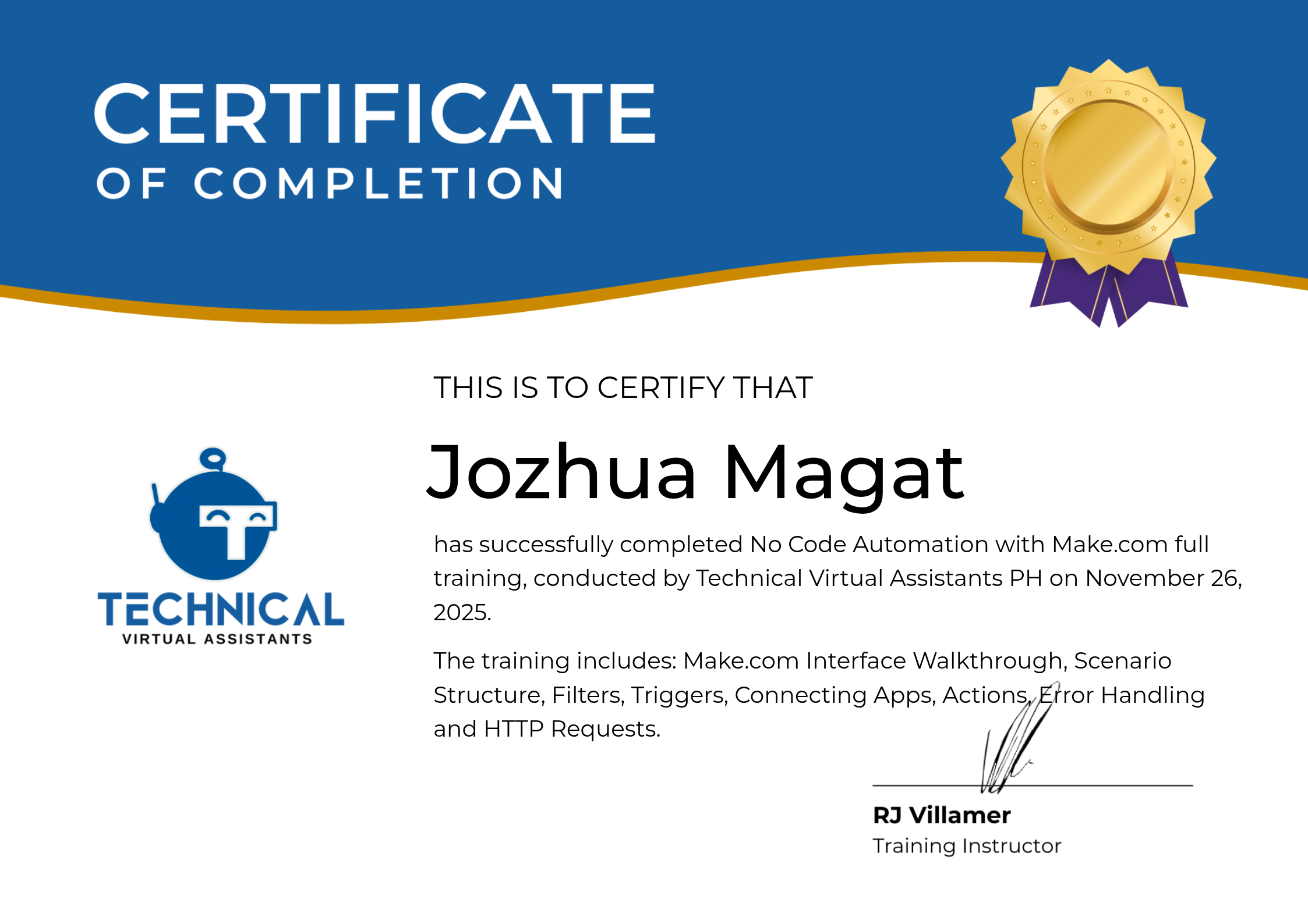 Certificate 4
