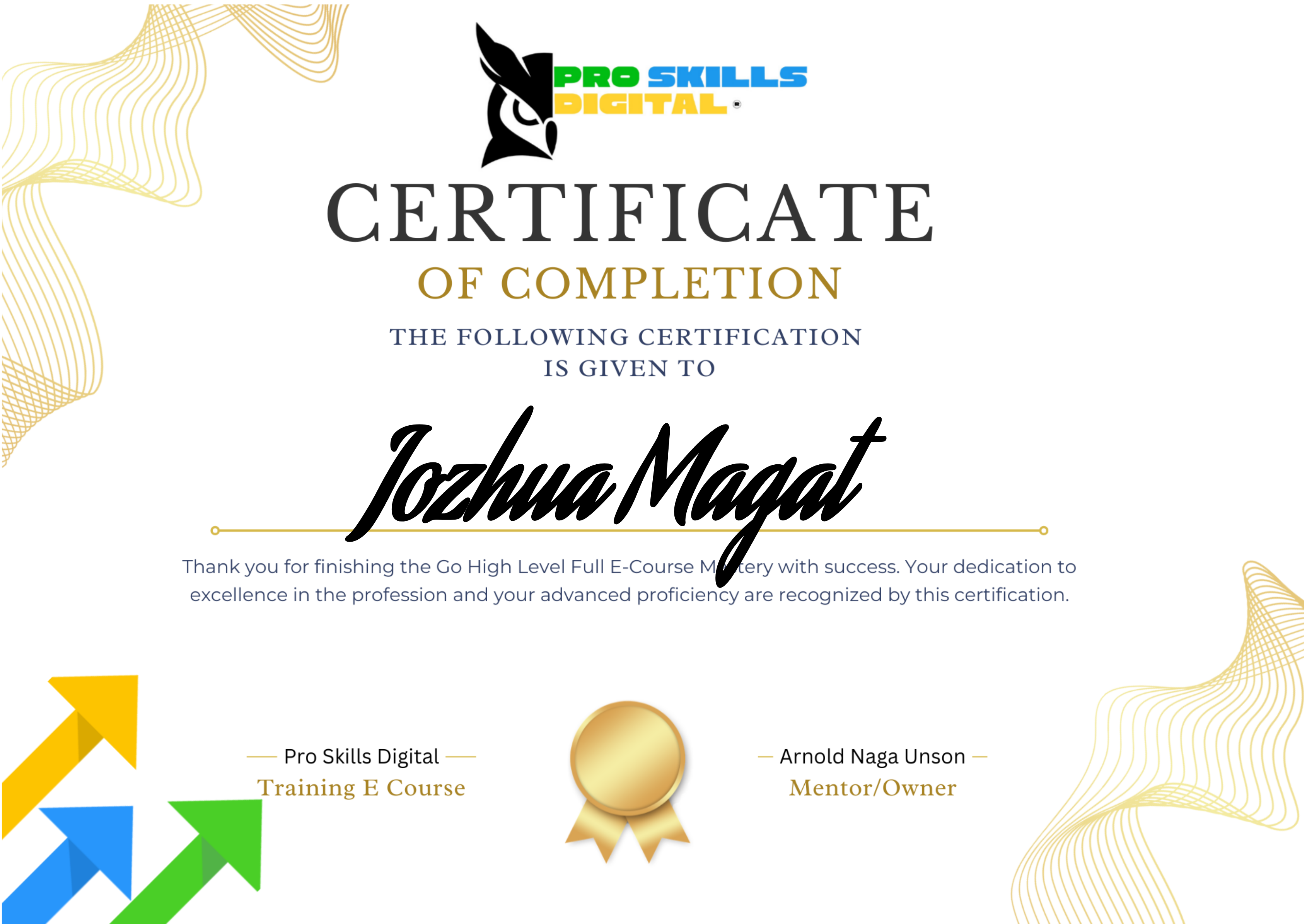 Certificate 2