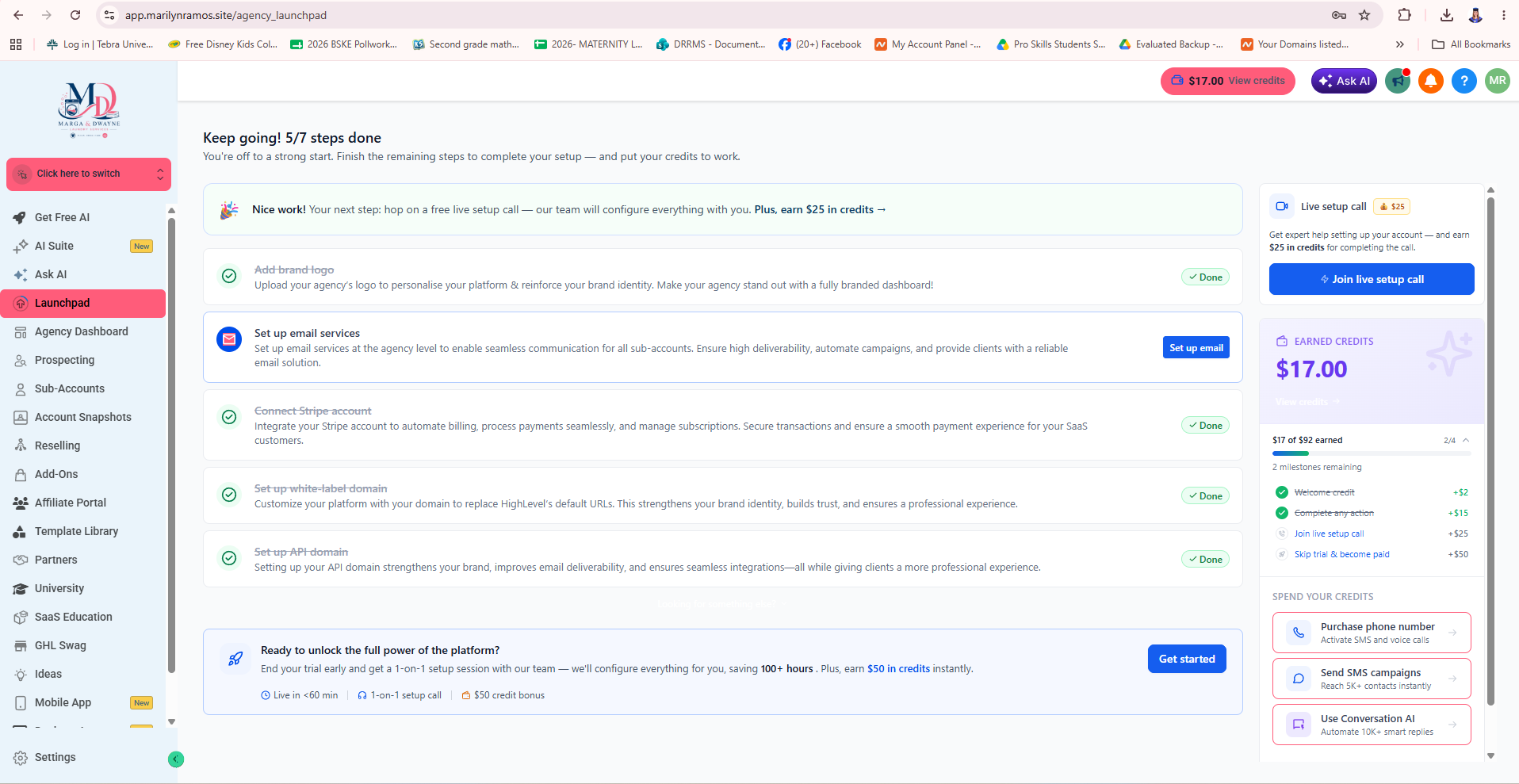 White-label CRM branding setup