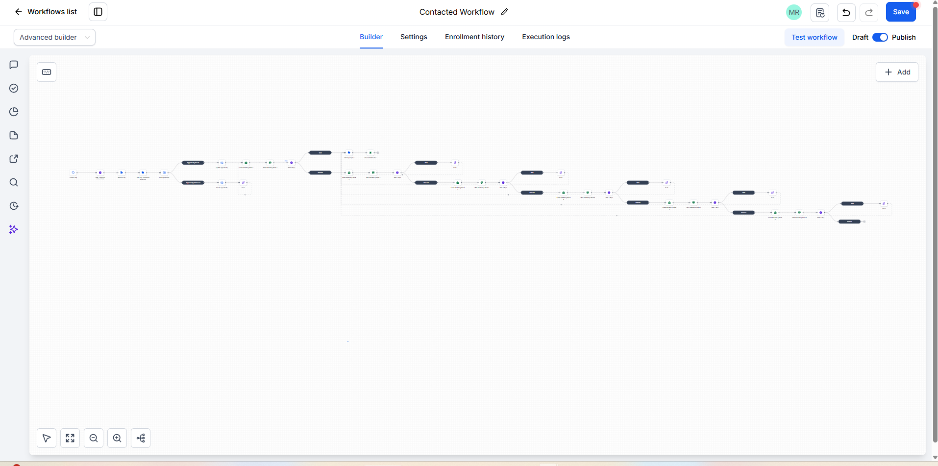 Client onboarding workflow