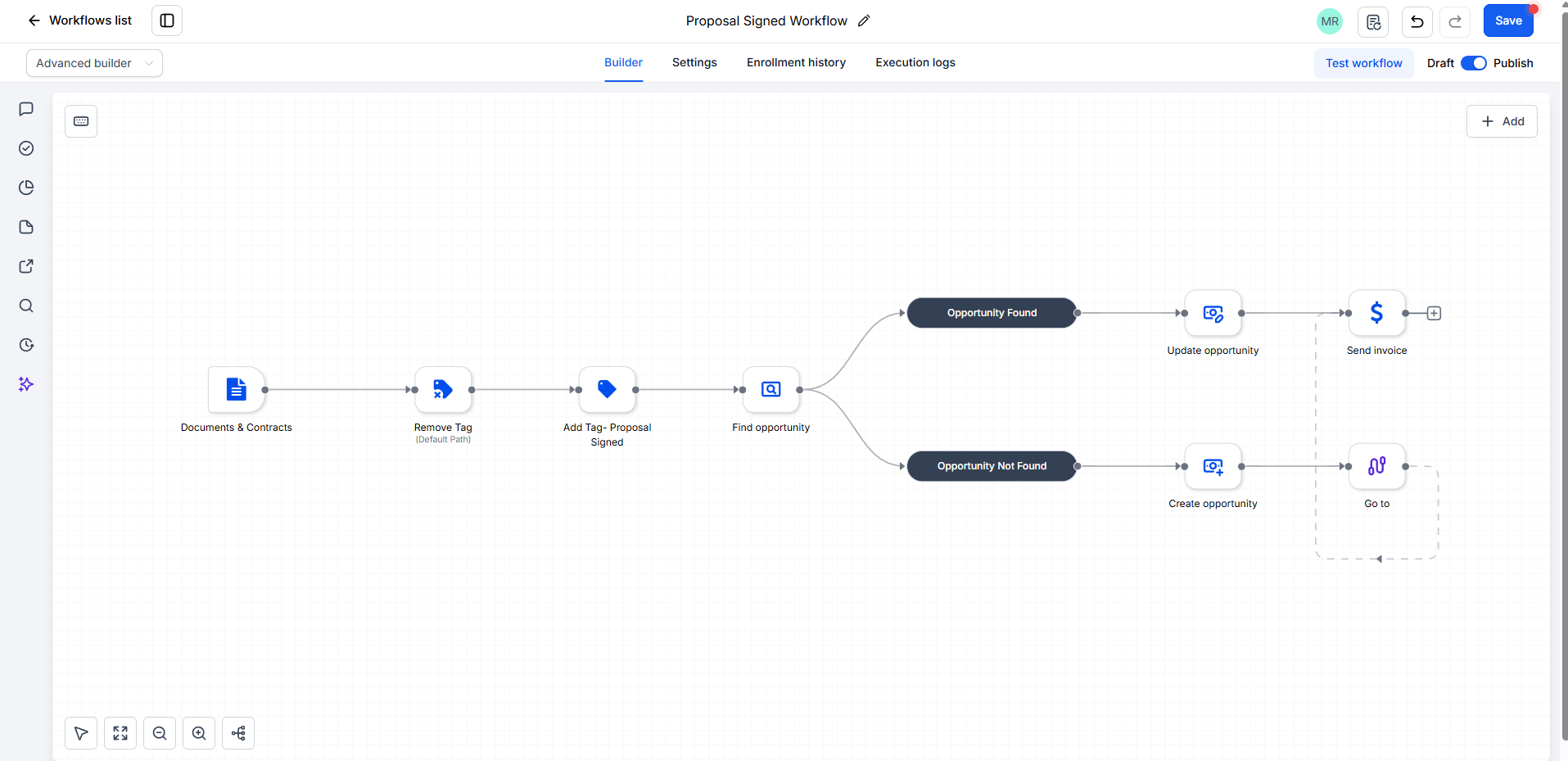 Appointment reminder workflow