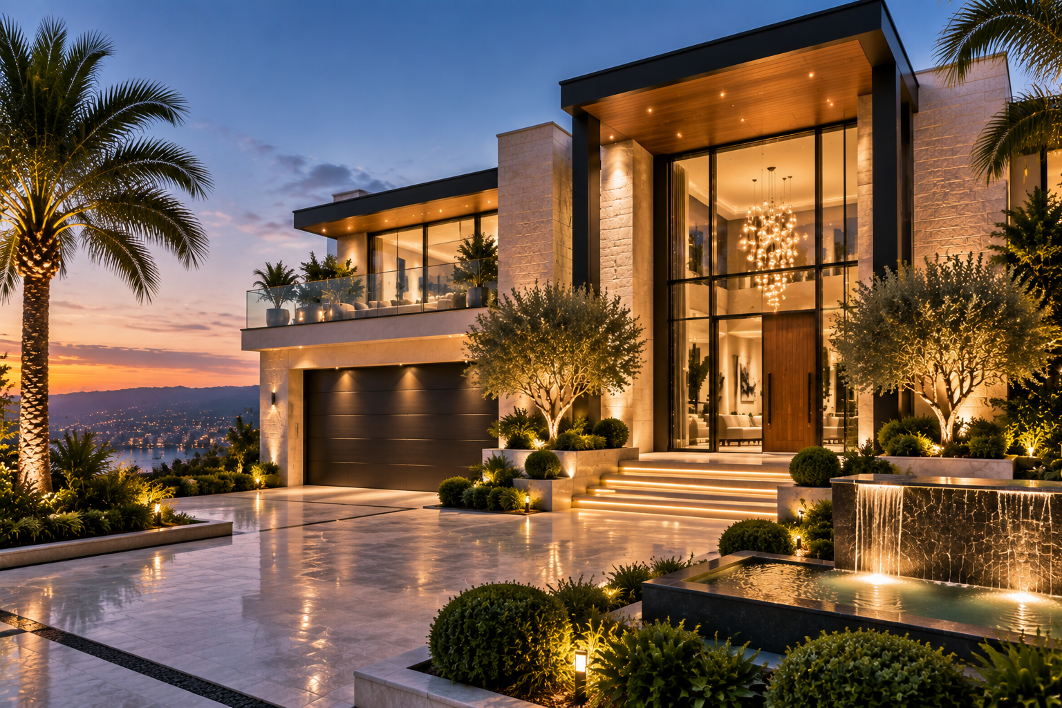Oceanfront Villa in Malibu