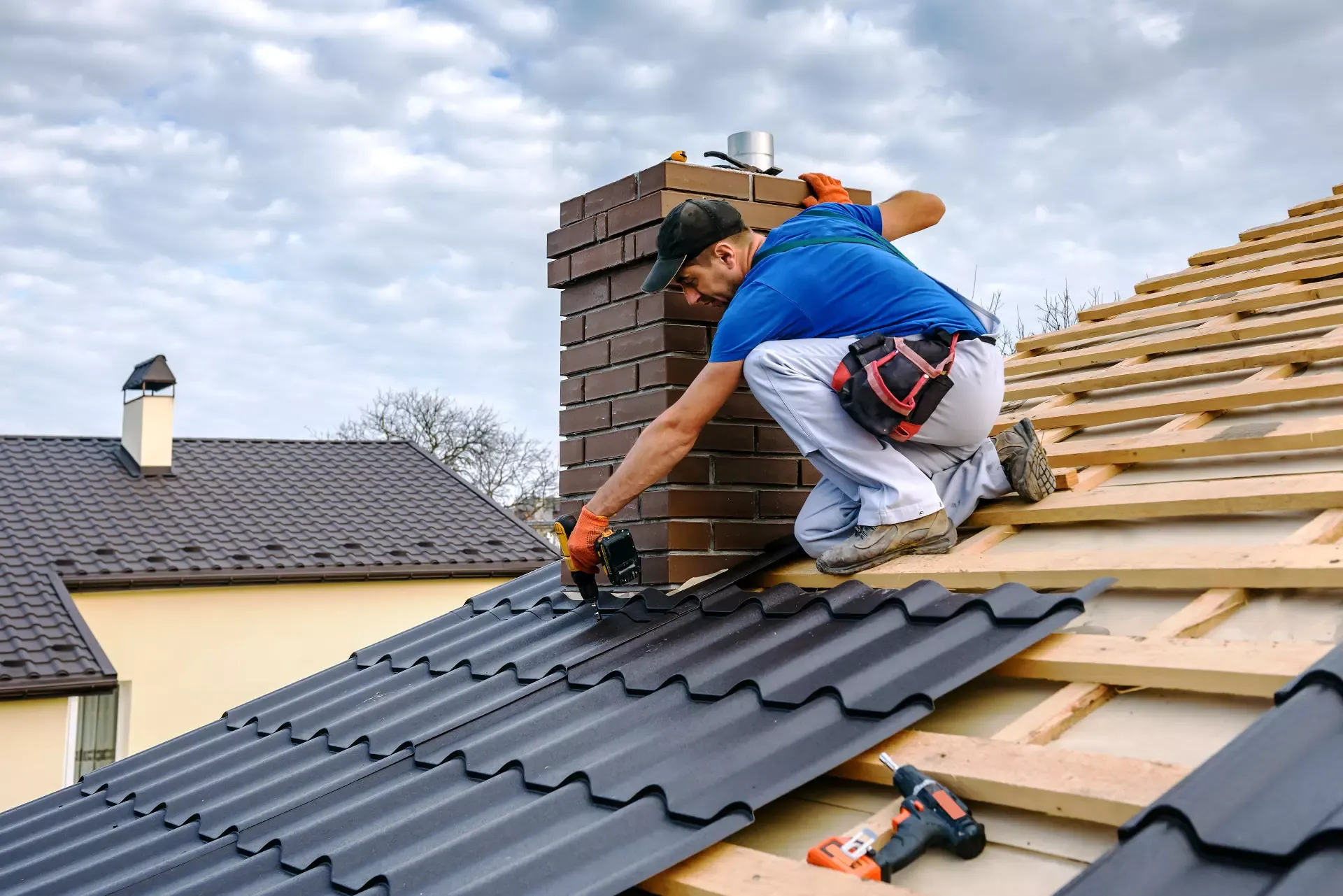 Roofing materials, installation, or property detail