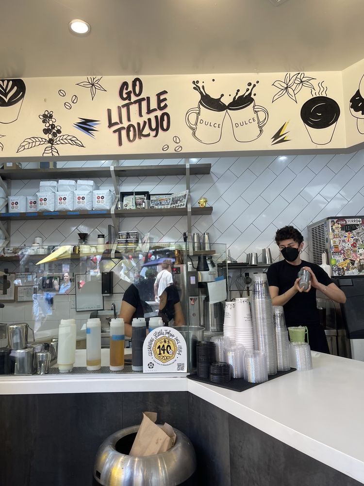 Cafe Dulce Little Tokyo coffee and cafe treats