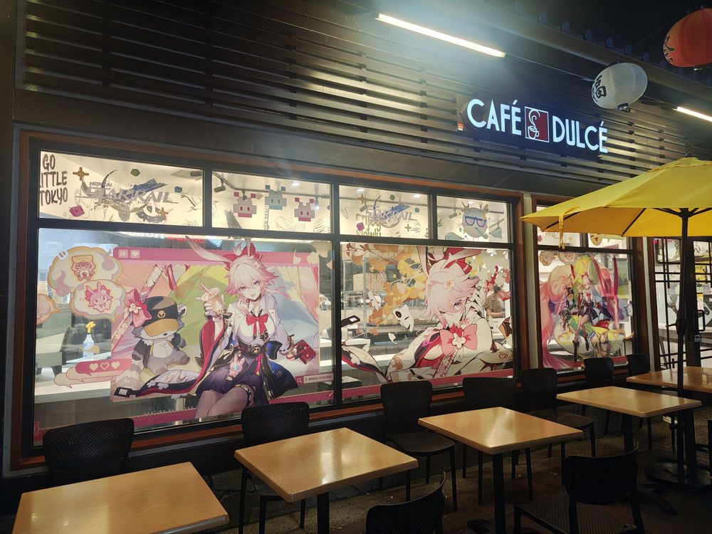 Cafe Dulce Little Tokyo pastry and donut selection