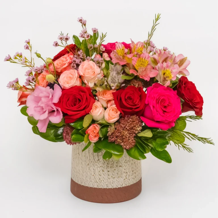Athletic Club Flower Shop — flowers displayed inside a flower shop