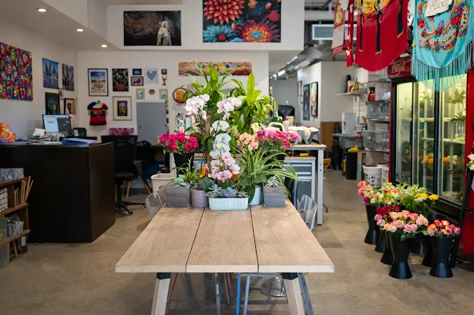 Athletic Club Flower Shop — a colorful bouquet of fresh flowers