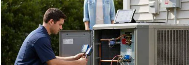 HVAC installation detail