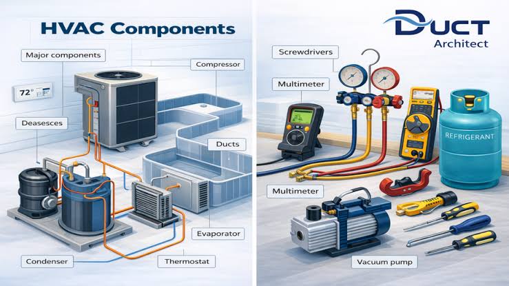HVAC system detail