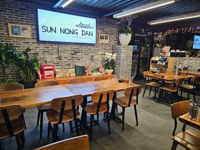 Korean meat dish at Sun Nong Dan Sawtelle