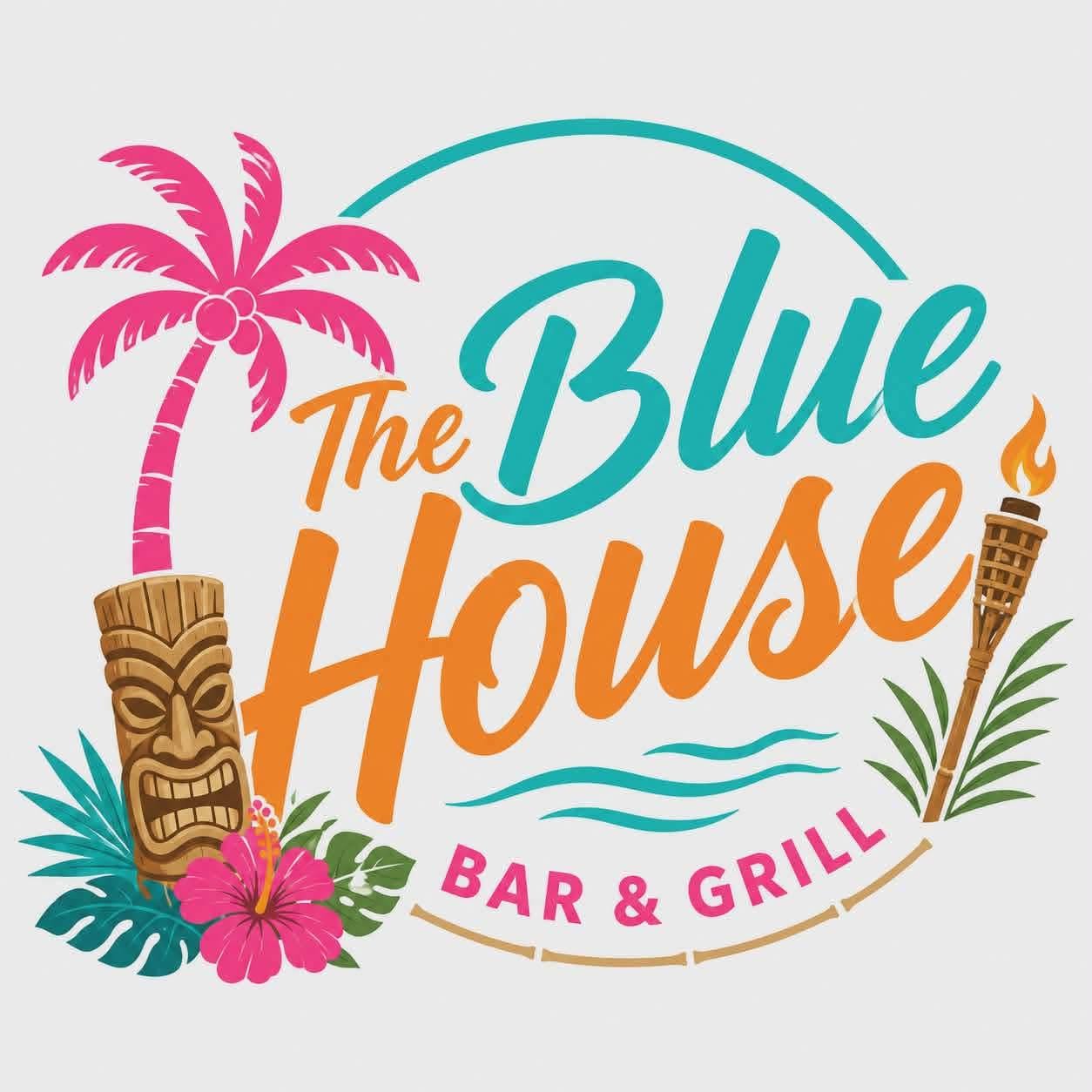 The Blue House Bar and Grill logo
