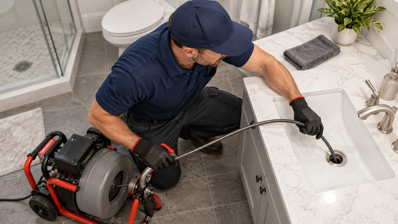 Plumbing technician and service equipment — Maintenance