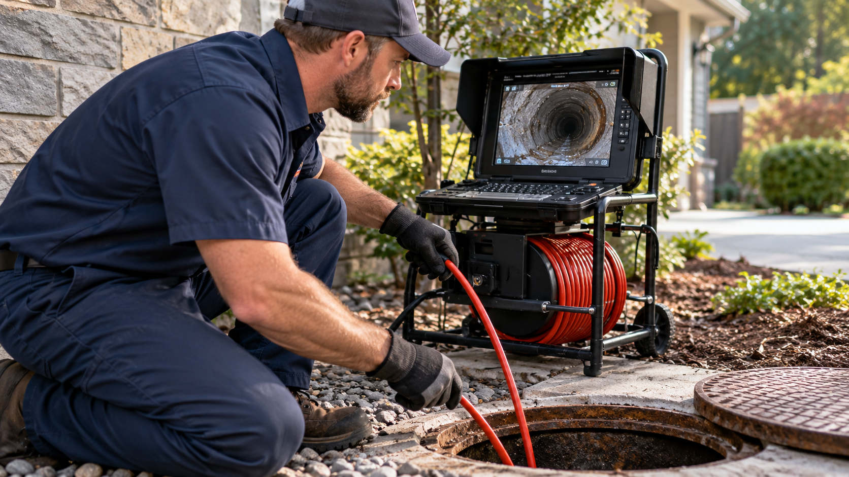 Plumbing technician and service equipment — Leak Detection