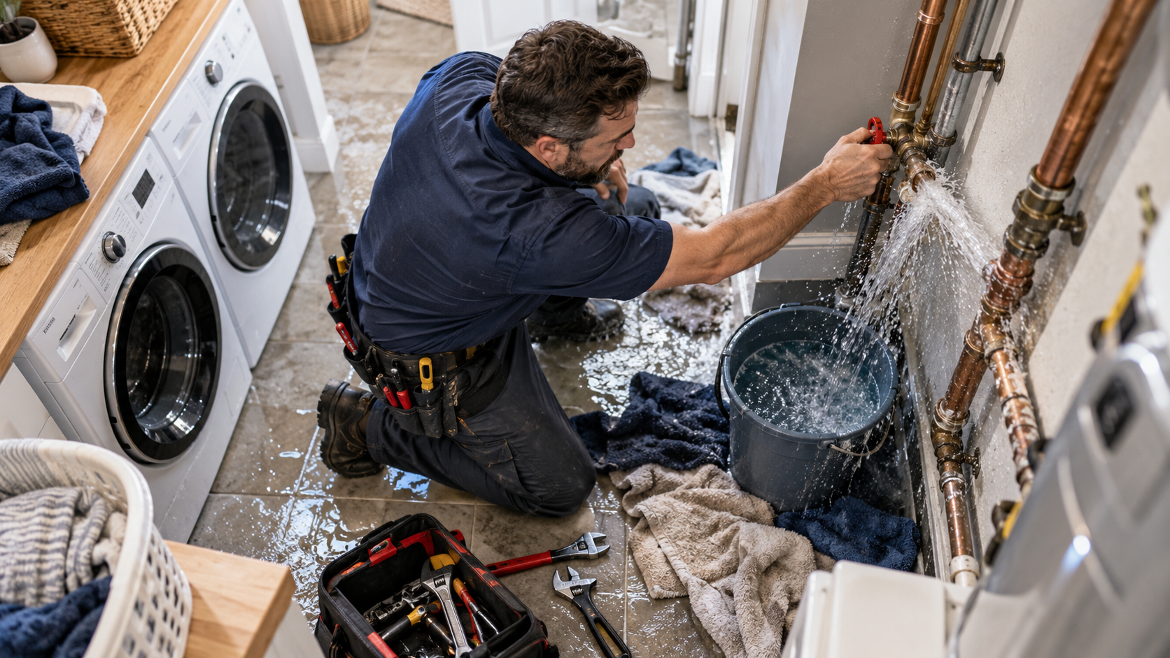 Northline plumbing service visual, property maintenance
