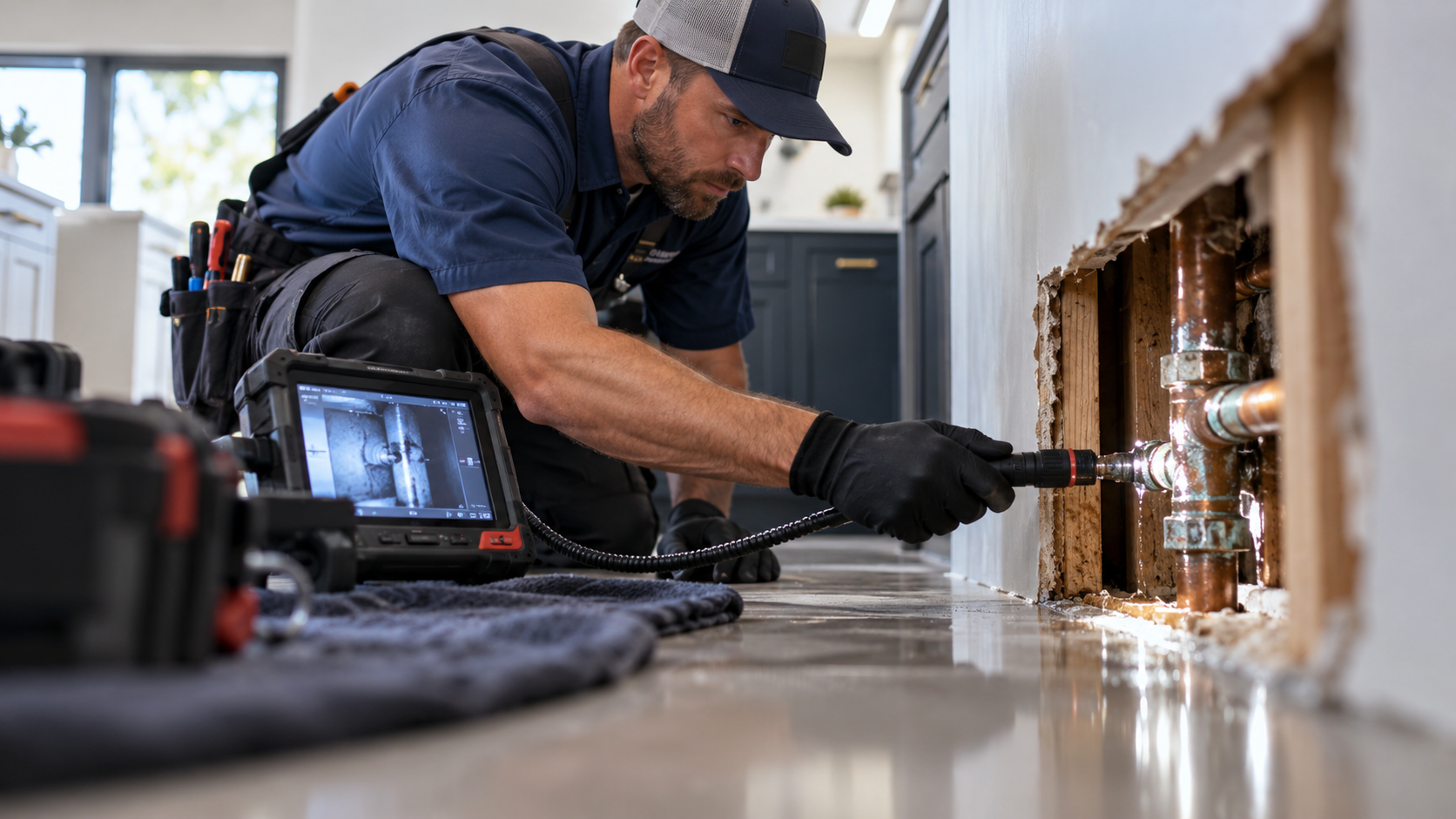 Leak detection and pipe repair