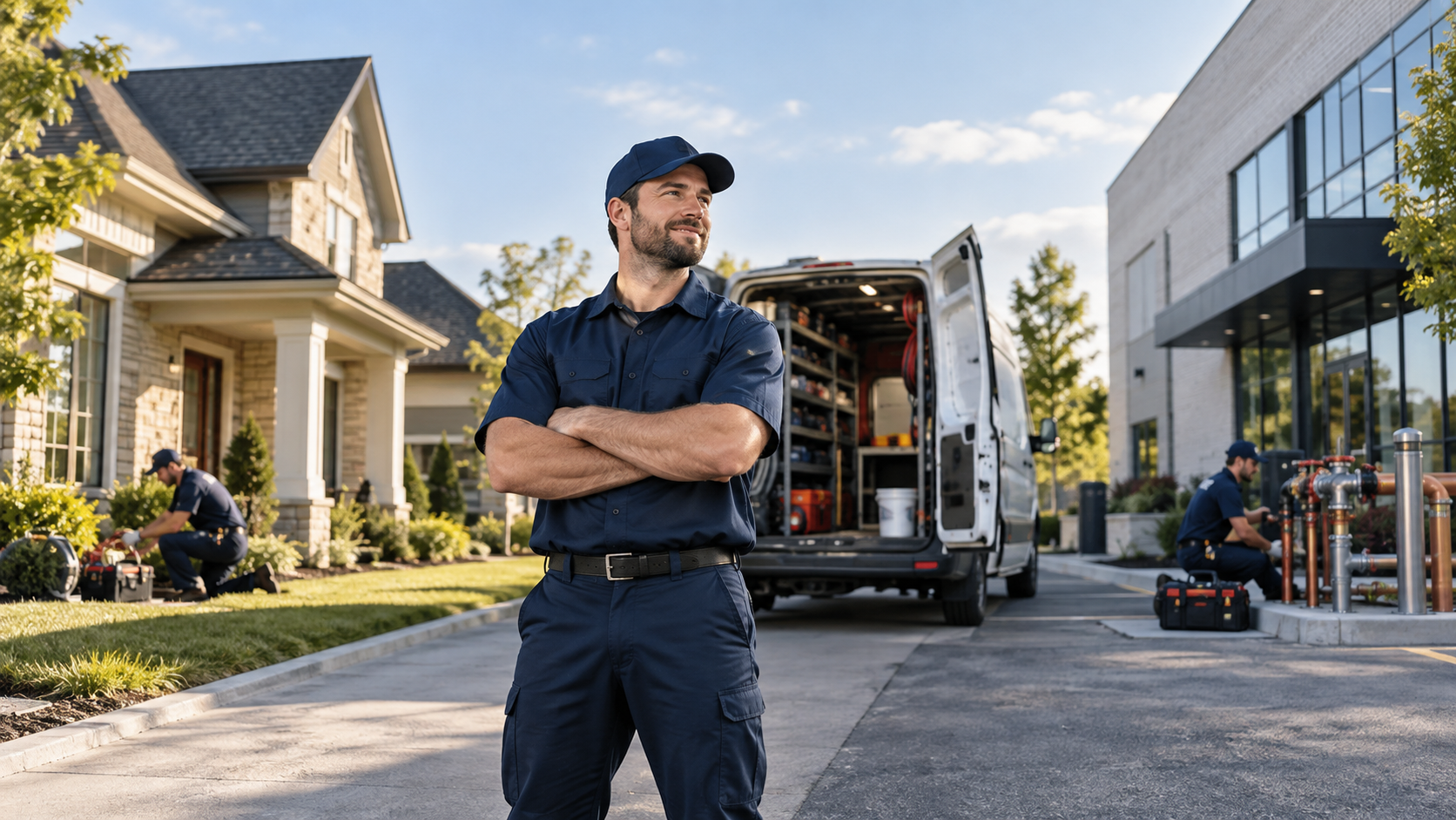Residential and commercial plumbing support