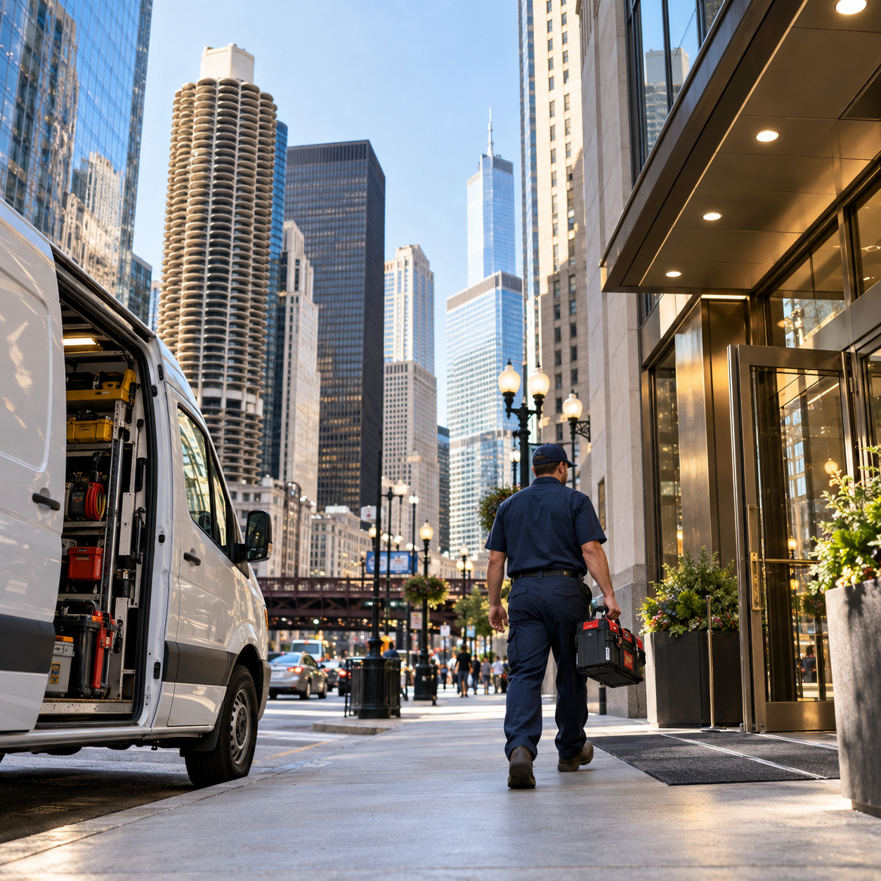 Plumbing service coverage in Chicago — South Side