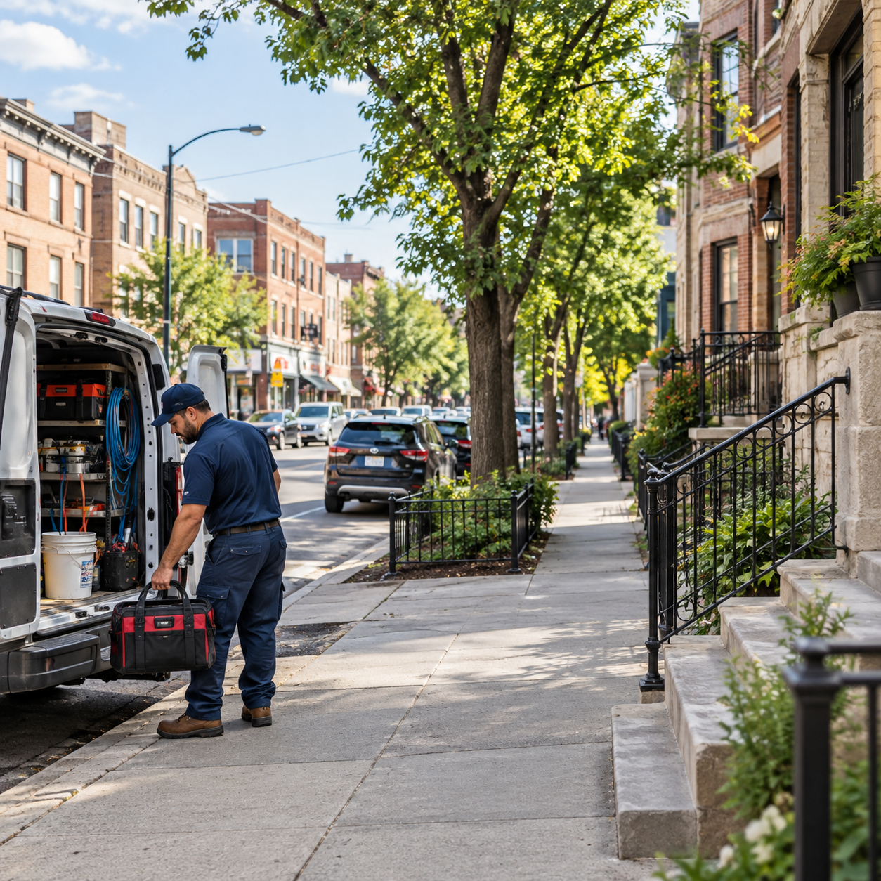 Plumbing service coverage in Chicago — Downtown & Central