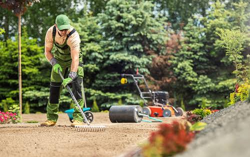 Supplied Valley Green Landscaping photo illustrating outdoor living