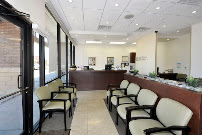 Waiting area at The Heights Modern Dentistry