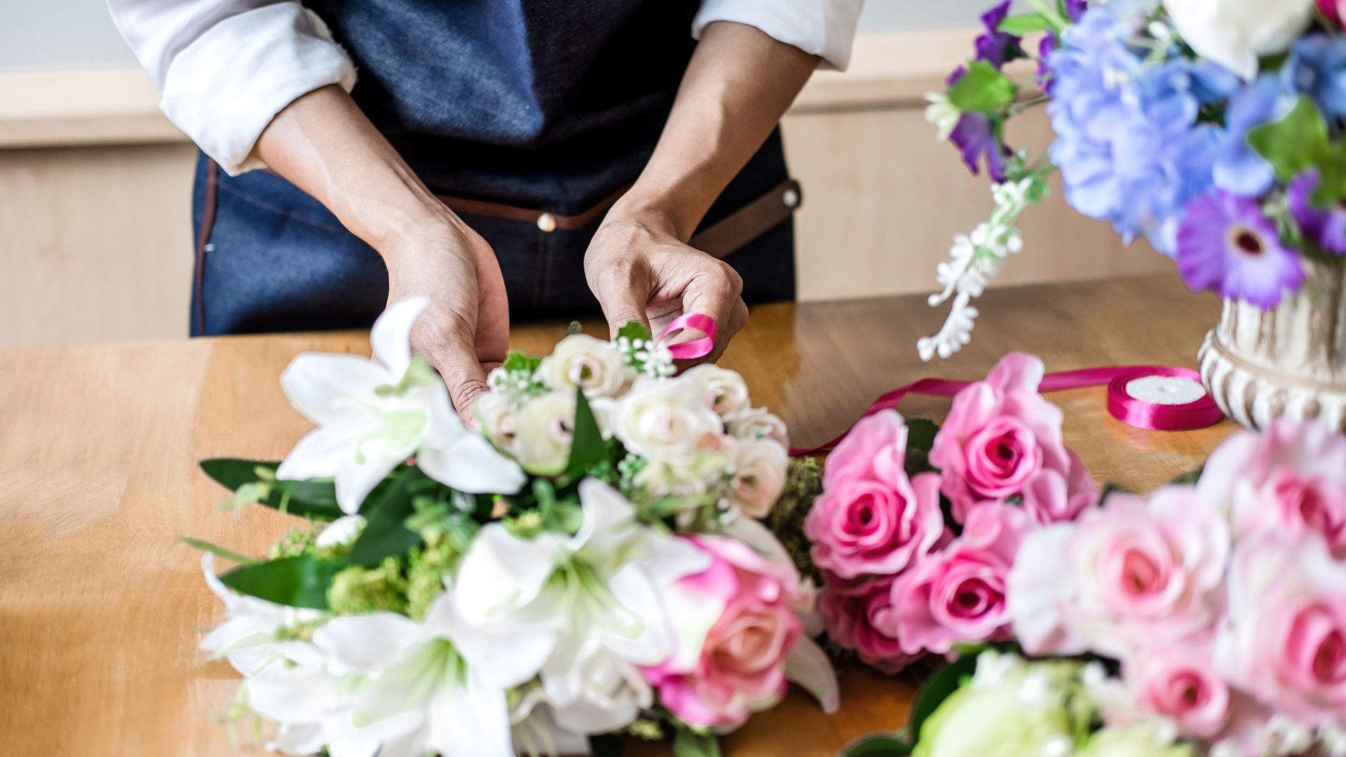 Artfully composed floral photography for Wandering Vine Co.