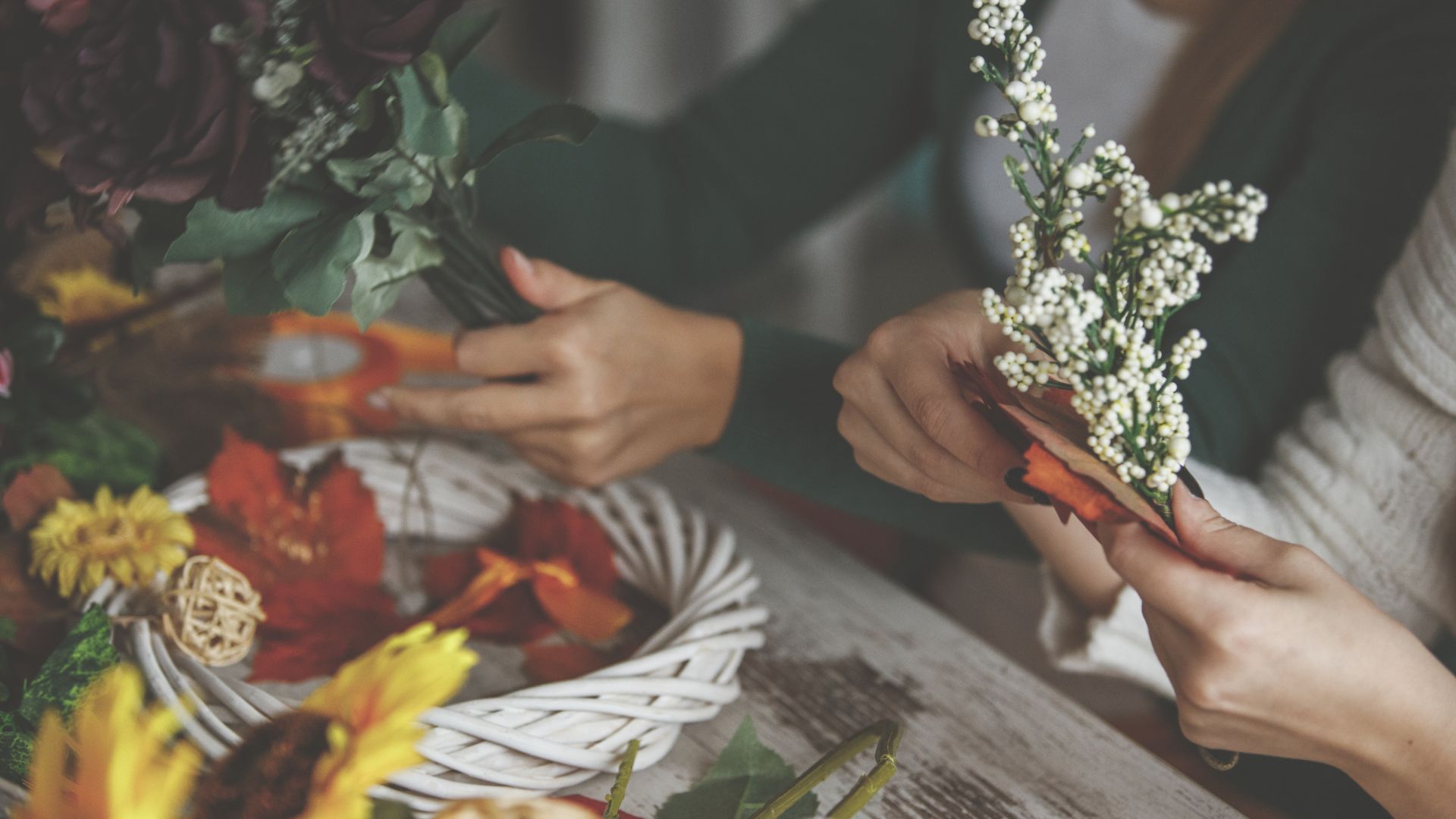 Artfully composed floral photography for Wandering Vine Co.