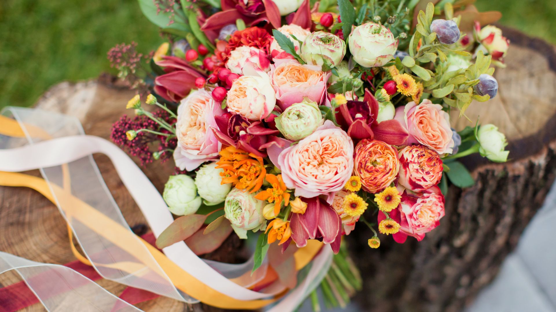 The Wild Muse garden-inspired bouquet