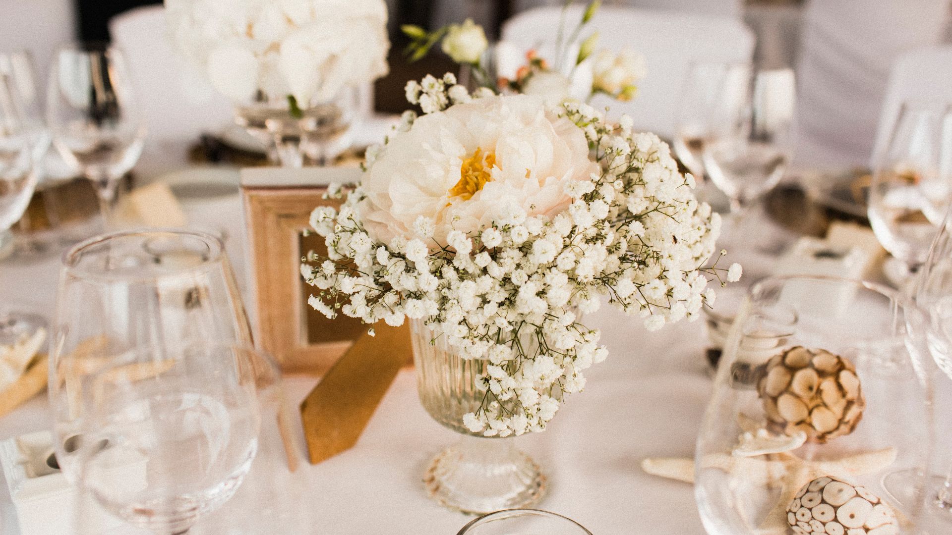 Romantic ceremony and wedding floral inspiration