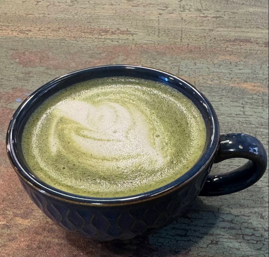 A drink from Cypress Garden Coffee