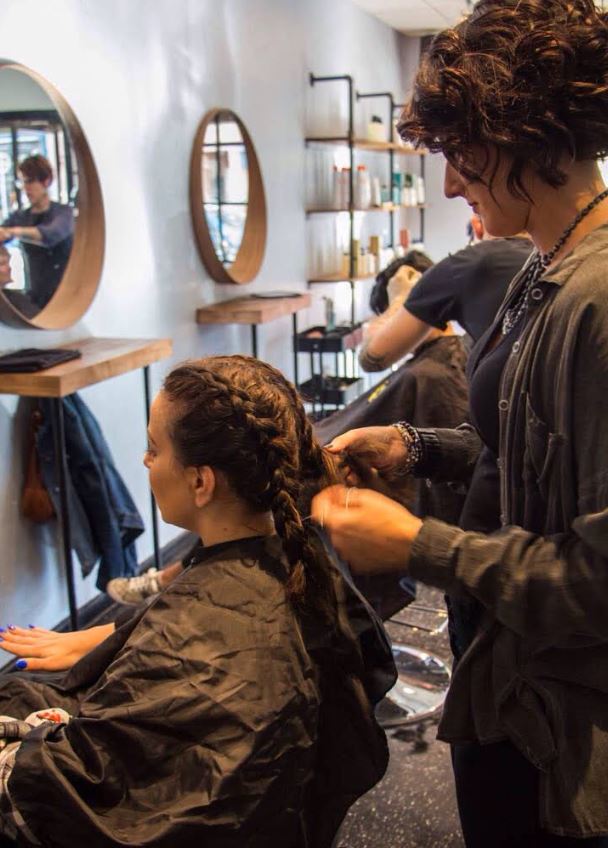 Client-supplied salon photography