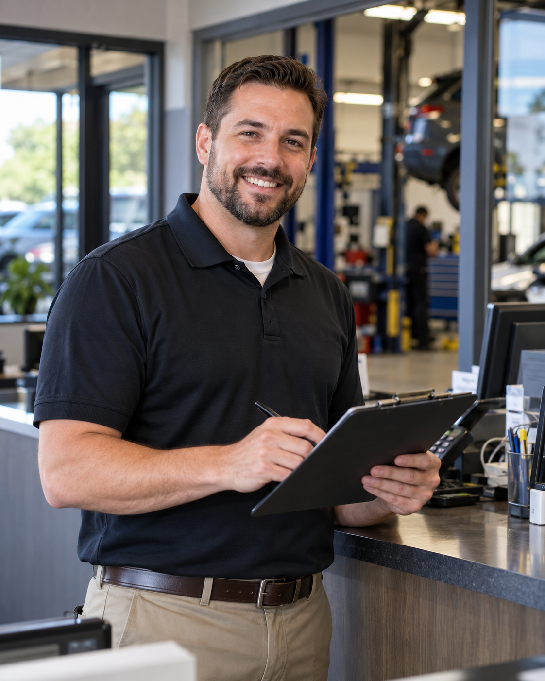 Daniel Brooks, Service Manager at JC Auto Repair Shop