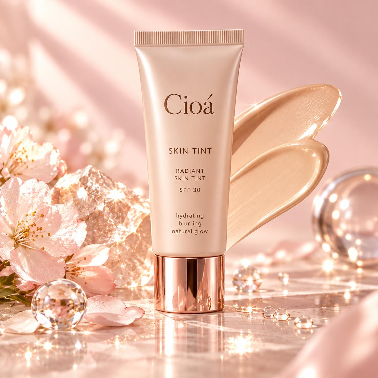 Soft skin tint makeup product