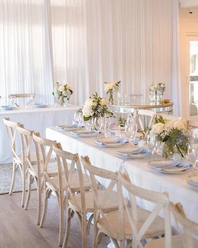 Decorative styling detail from an event setup